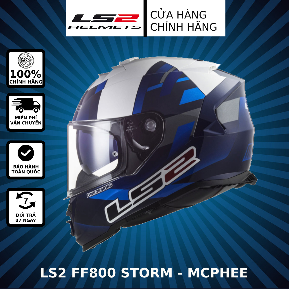 Ff800 storm mcphee ls2 helmet