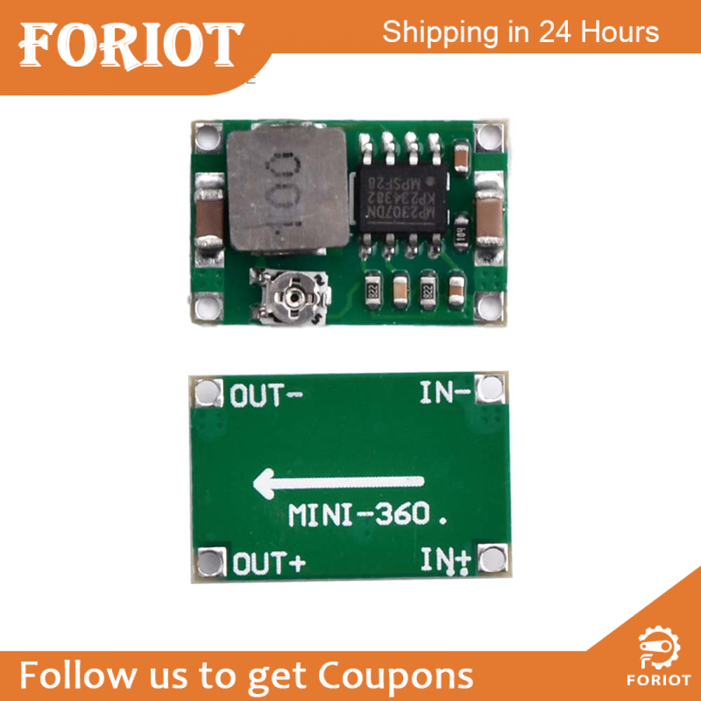 SHXZ diymore DC-DC MINI360 step-down conversion module step-down board adjustable output 3A synchronous rectification step-down module