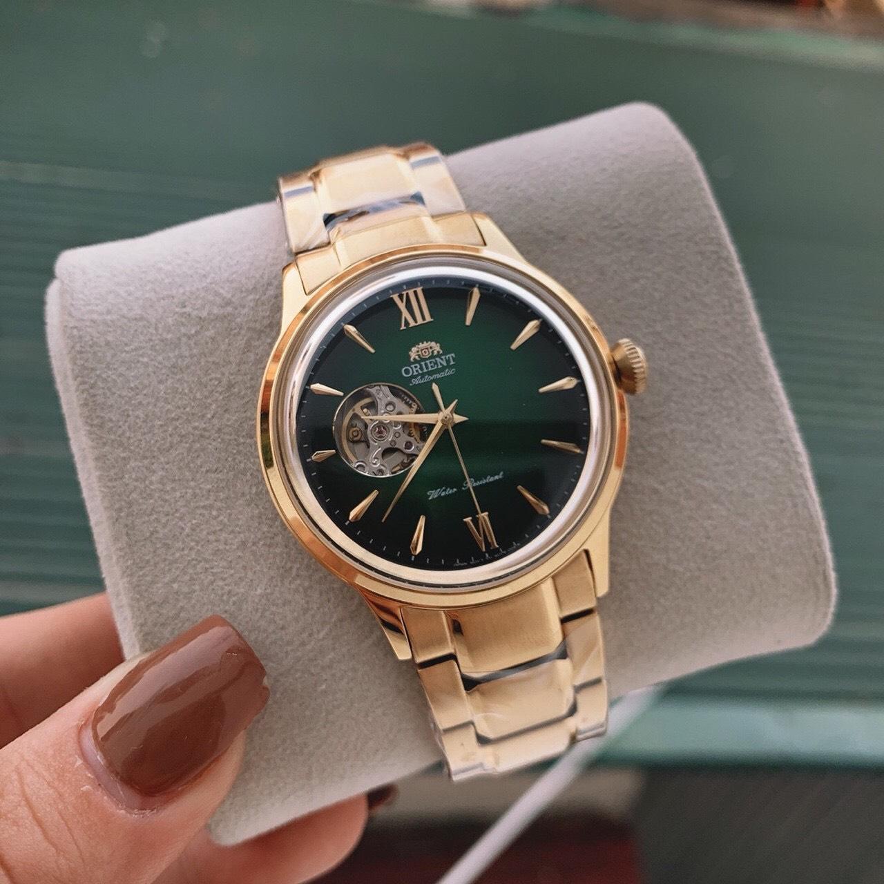 ĐỒNG HỒ CƠ ORIENT LỘ MÁY OR1411 CƠ NHẬT Vàng