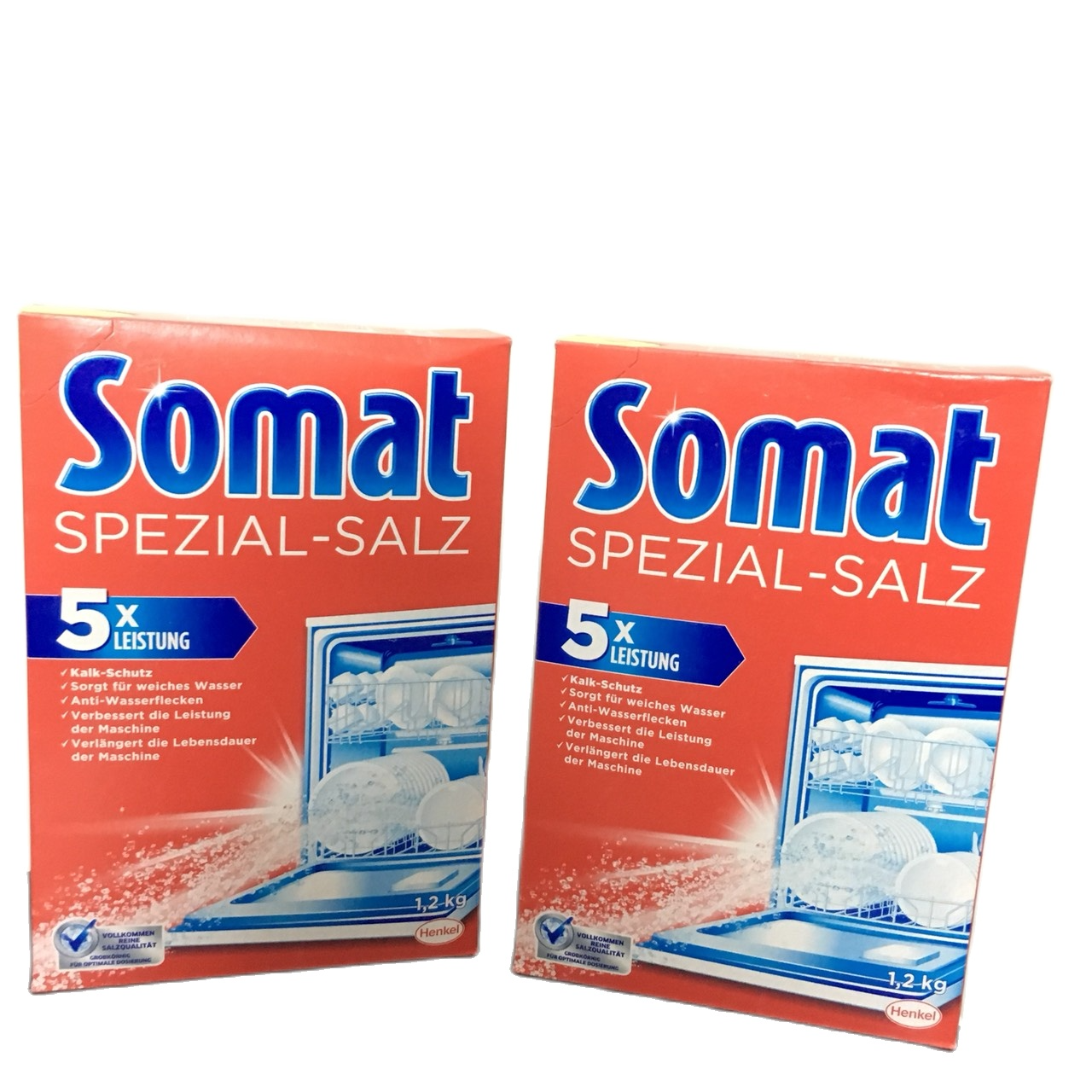 Combo 02 muối rửa chén cho máy Somat Special Salt 1.2kg  ĐỨC