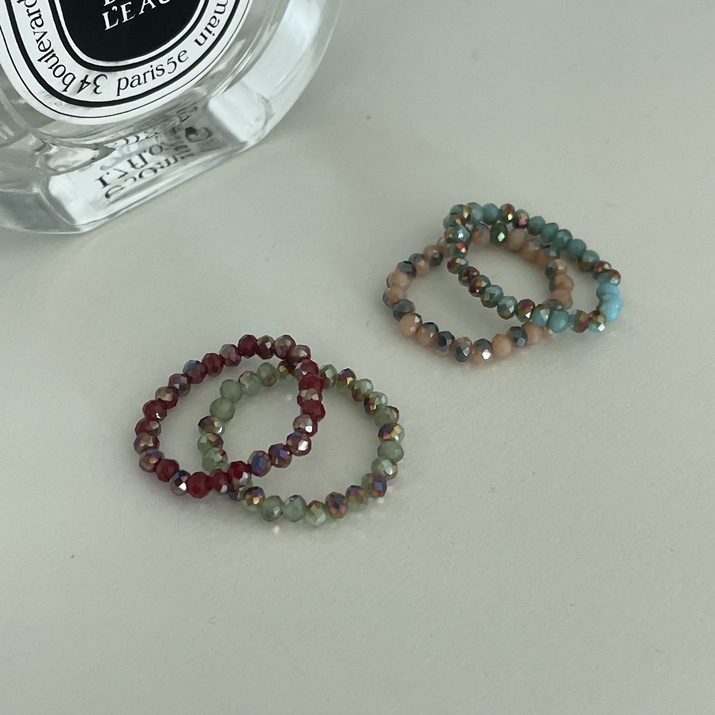 Nhẫn Crystal ring Hàn Quốc