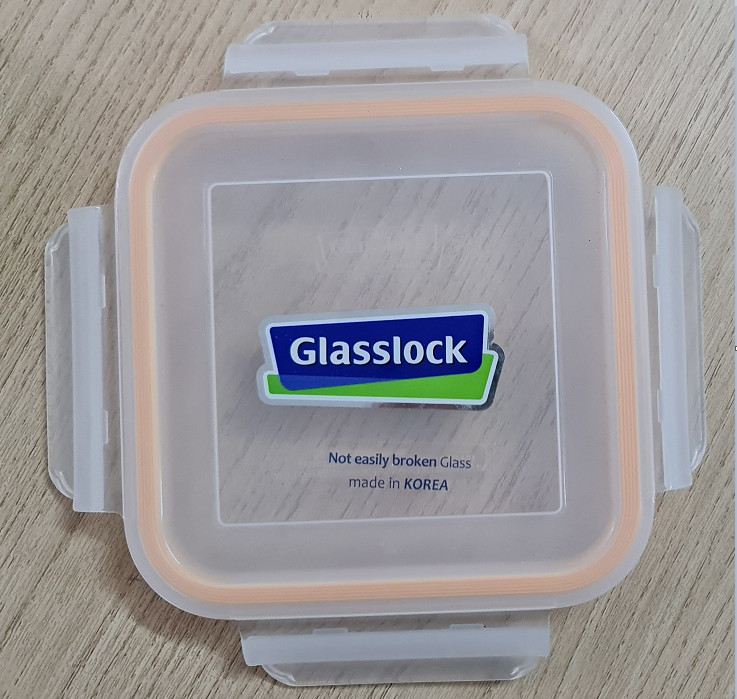 Nắp hộp hình vuông Glasslock