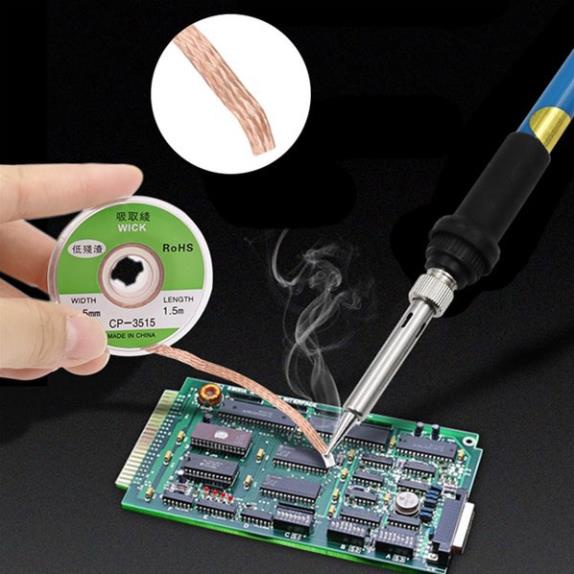 Cuộn Dây Thiếc Hút Chì Hàn 3.5mm 1.5m