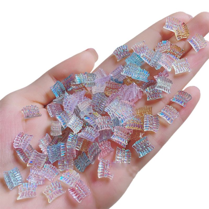 Set 20 nơ đính móng tay đủ màu