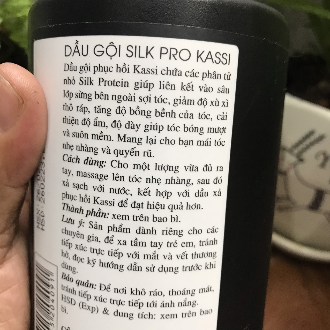 [Hcm]Kassi Silk Pro Damaged Hair Repair Shampoo 500ml