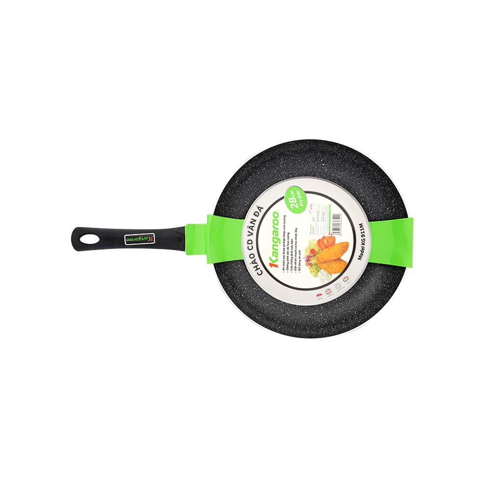 Chảo Chống Dính Vân Đá Kangaroo KG911M (28 CM)