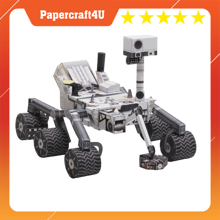 Mô hình giấy 3D Xe thám hiểm Mars Rover Mô hình giấy tự lắp ráp