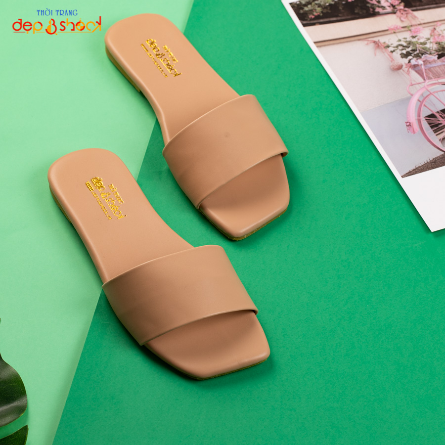 Dép nữ quai ngang thời trang có size lớn 42 43 MS 111