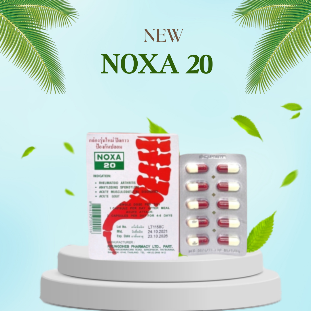 [Combo 12 hộp] Viên uống xương khớp Noxa Thái Lan