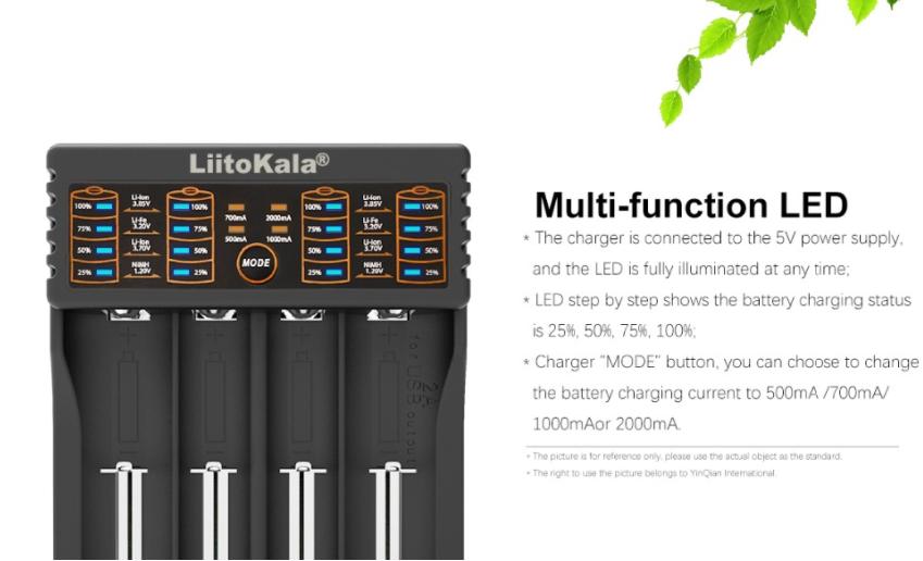 [HCM]SẠC LIITOKALA LII-402 ĐA NĂNG THÔNG MINH