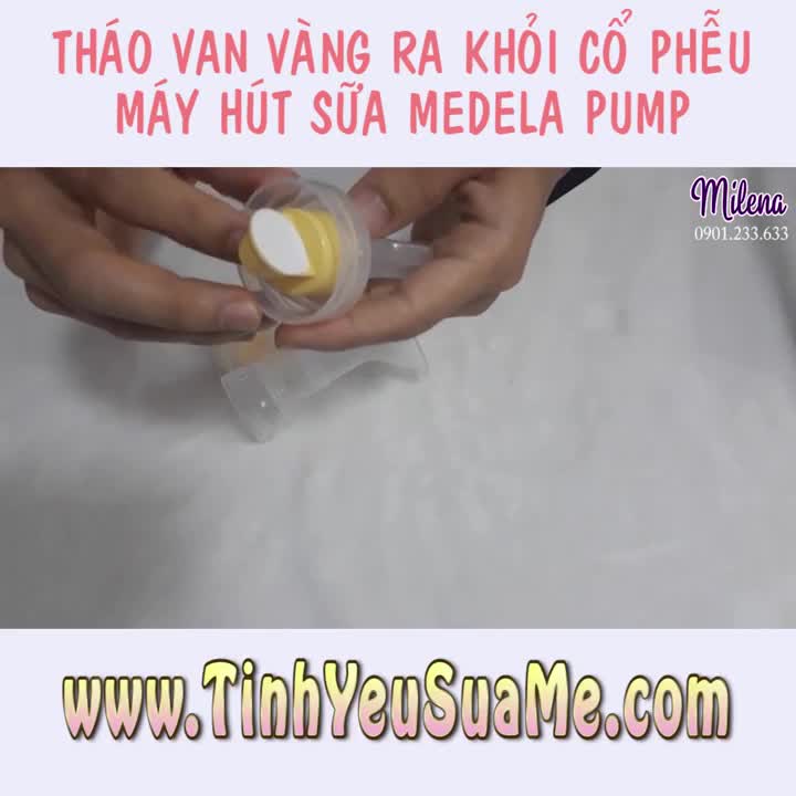 Van trắng máy hút sữa (1 Van)