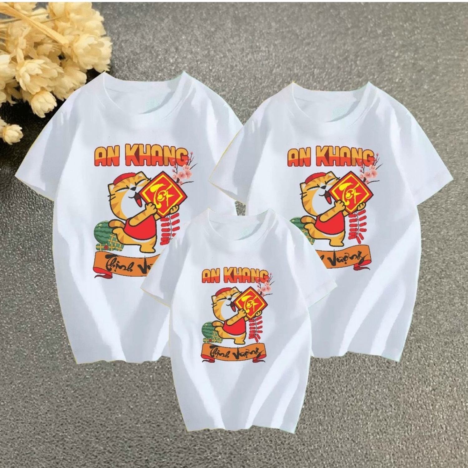 Áo gia đình . đồ gia đình tết 2023 .