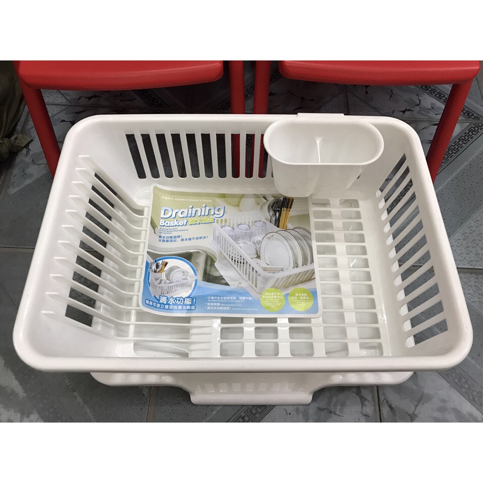 Rổ úp bát kèm khay hứng thoát nước (cỡ to), cam kết hàng đúng mô tả, chất lượng đảm bảo an toàn đến sức khỏe người sử dụng