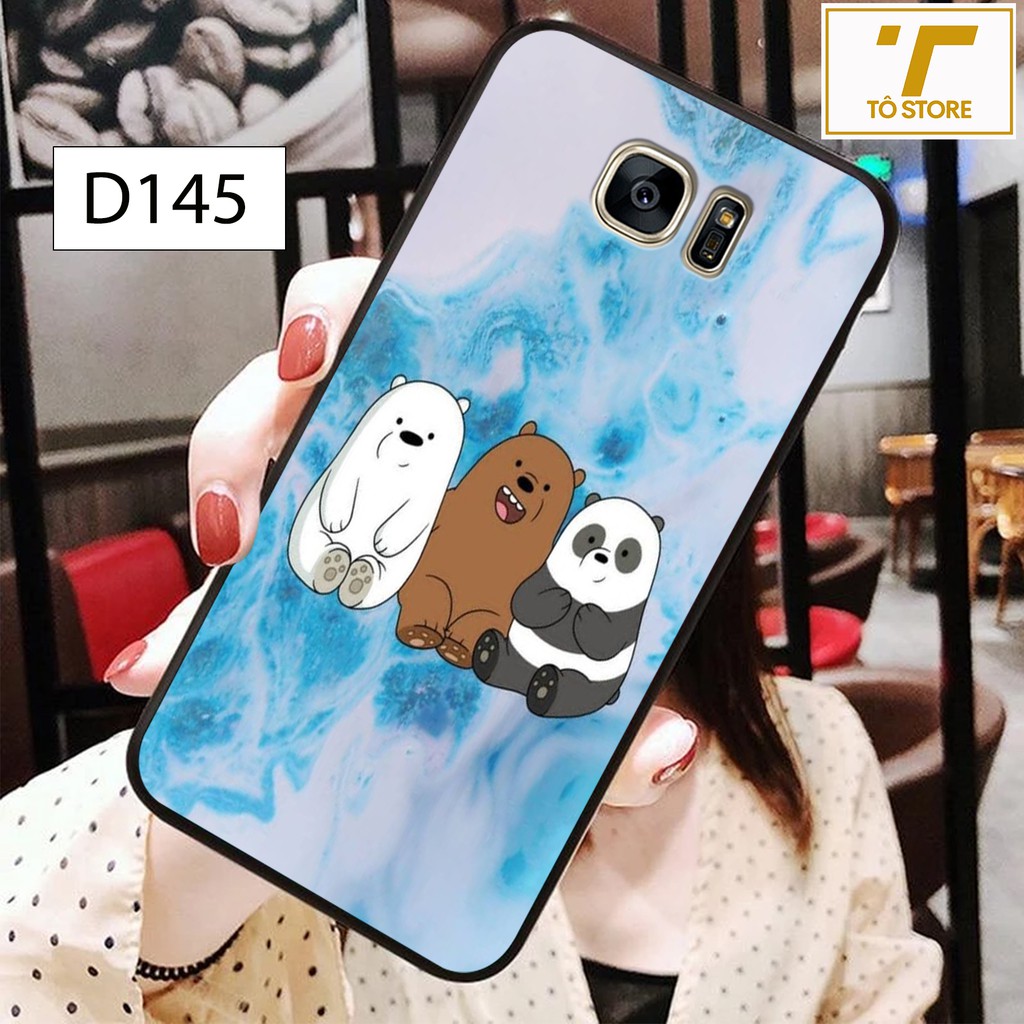 Ốp lưng samsung note 5 - note fe - s6 - s6 ege - s7 - s7 ege in hình nhũng chú gấu siêu dễ thương.