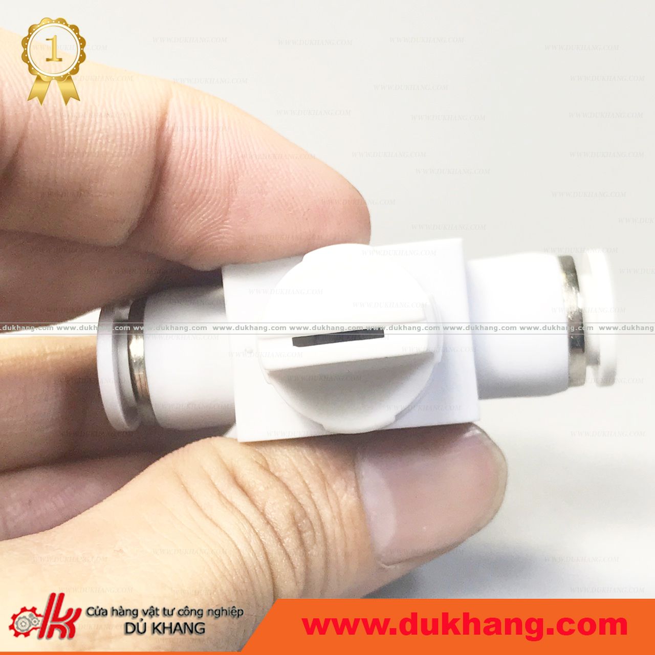 {STNC} Van khóa 2 đầu ống khí YHVFF