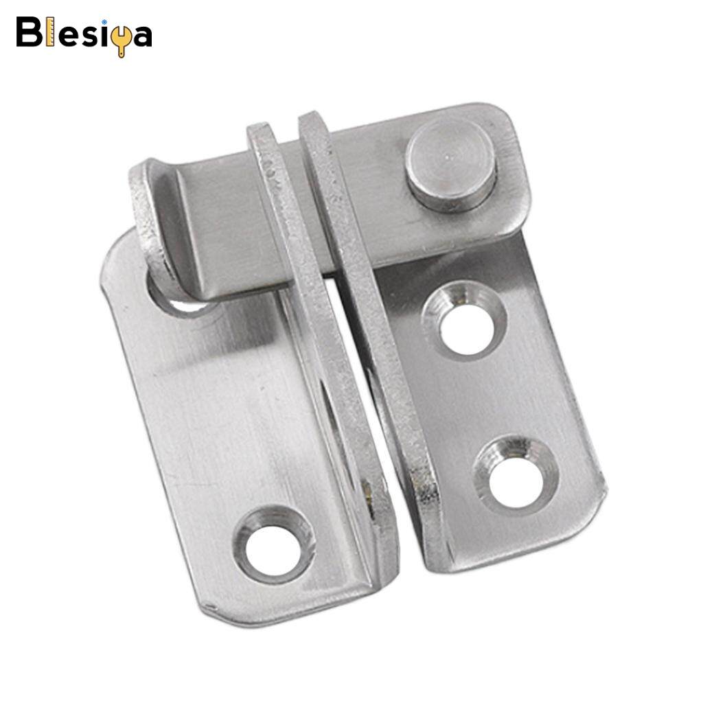 Blesiya Stainless Steel Safety Hasp Door Lock for Bathroom Bedroom Door Catch Latch