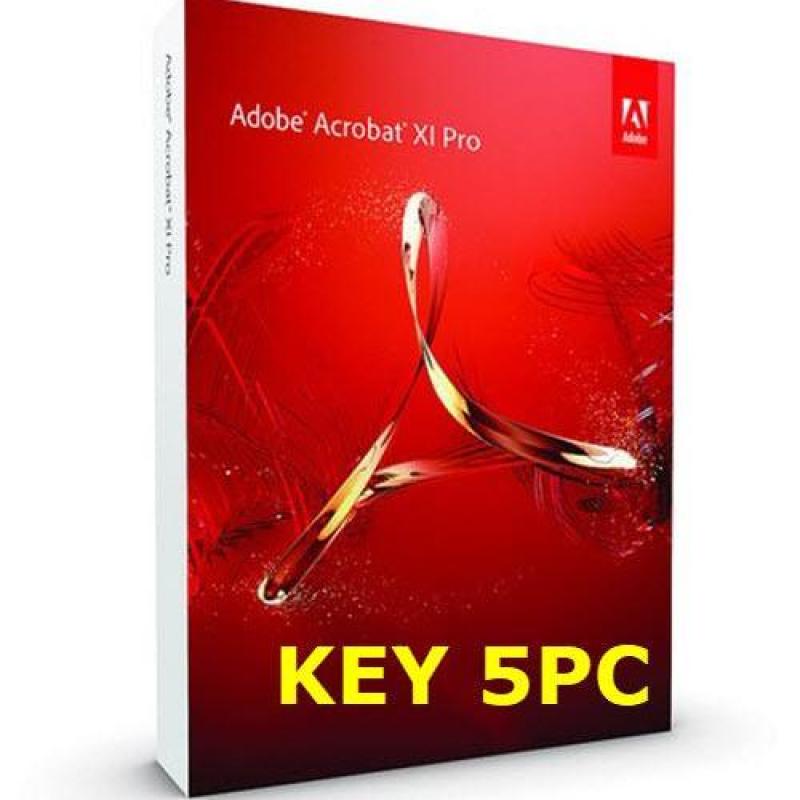 Bảng giá Phần mềm tạo sửa PDF Adobe Acrobat XI Pro - Key 5PC Phong Vũ