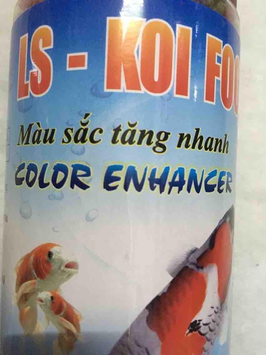 [HCM]Thức ăn cho cá Koi tăng màu nhanh 250g