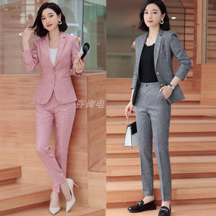 Bộ vest Nữ Kèm Thời Trang Công Sở (kèm áo Thun bên trong)
