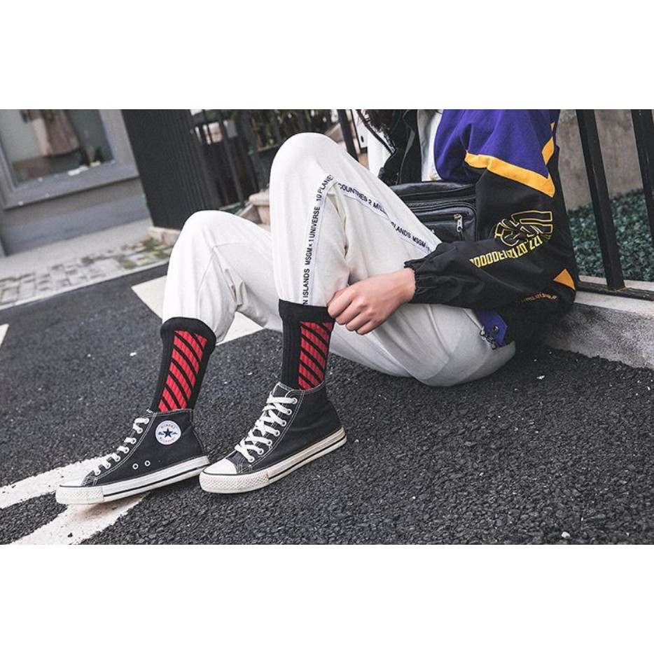 Bộ 5 đôi tất cao cổ Unisex