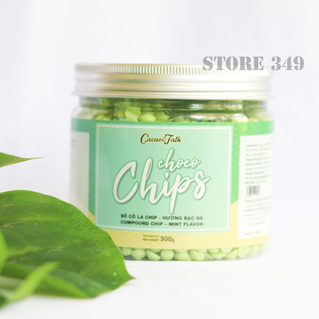 Sô Cô La Chíp Bạc Hà Cacao Talk Gói Chia 100gr