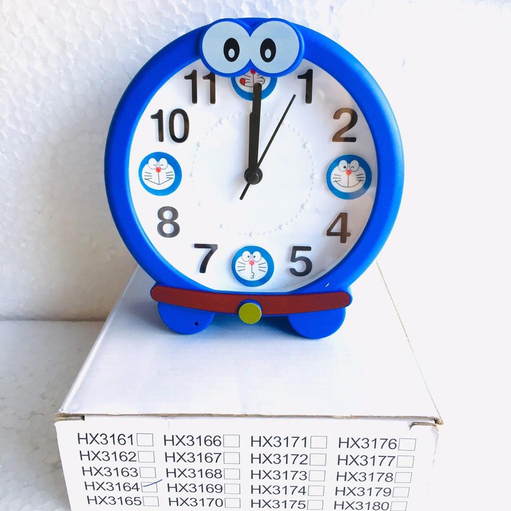 [HCM]Đồng hồ báo thức để bàn Doremon 3164 (xanh dương)