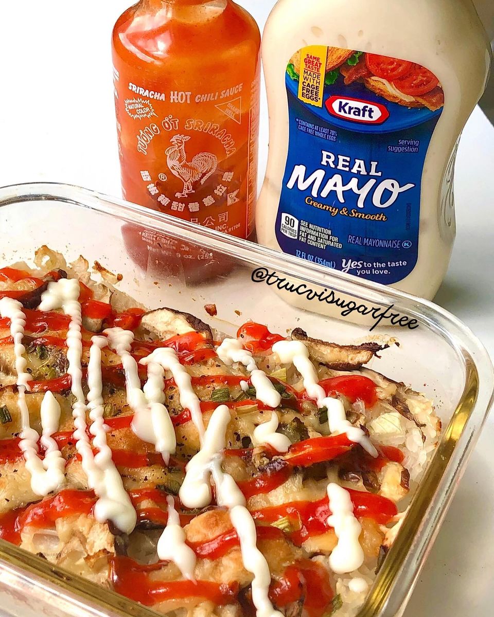 Sốt Mayo không đường Kraft lọ 354ml ( eat clean, keto, ăn kiêng, gymer)