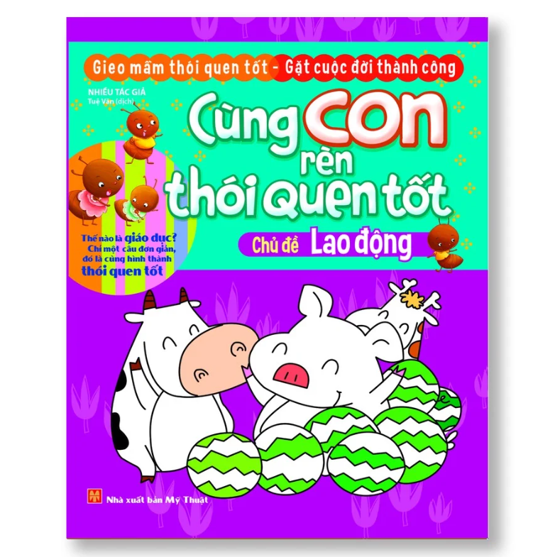 Sách: Combo Cùng Con Rèn Thói Quen Tốt (Túi 10 Cuốn)