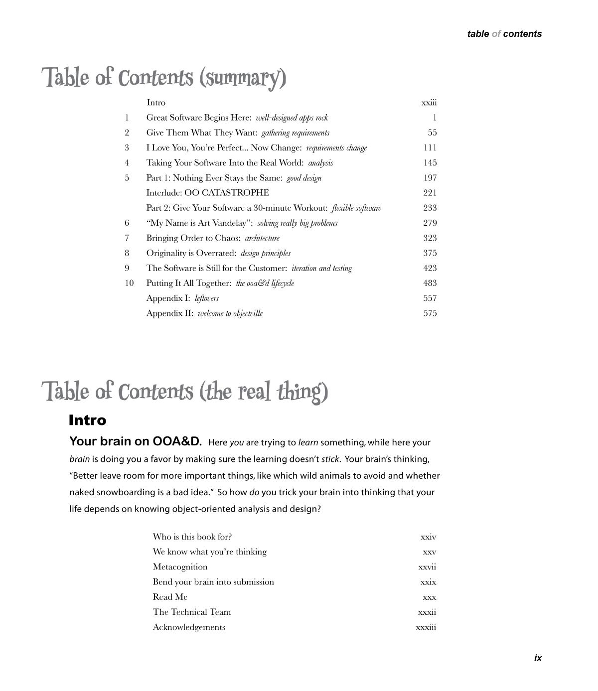 Head First Object-Oriented Analysis and Design