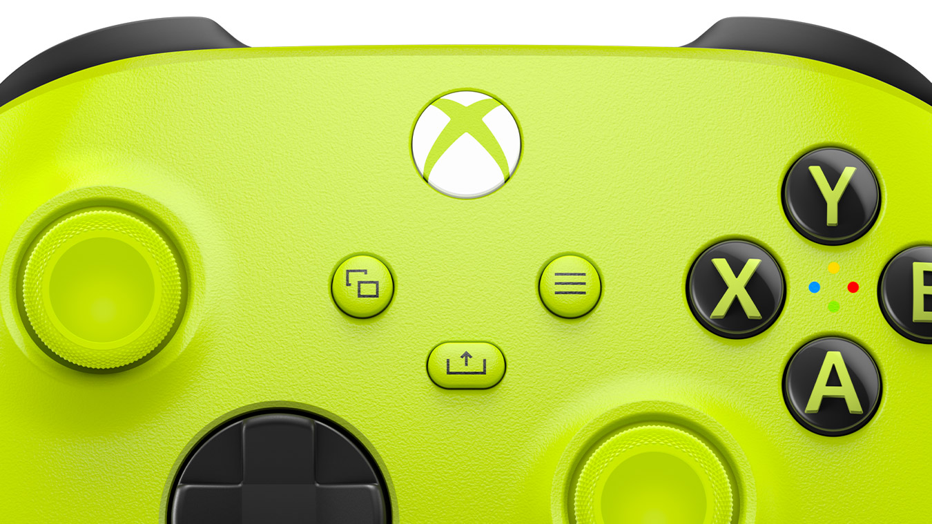Tay cầm Xbox Wireless Controller Microsoft màu xanh vàng