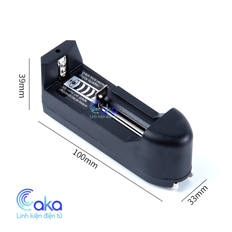 Bộ sạc pin Lithium đa năng 3.7V 4.2V 16340 14500 18650 26650 21700 Dock đế sạc cho pin quạt, đèn đội đầu, đèn pin cầm tay