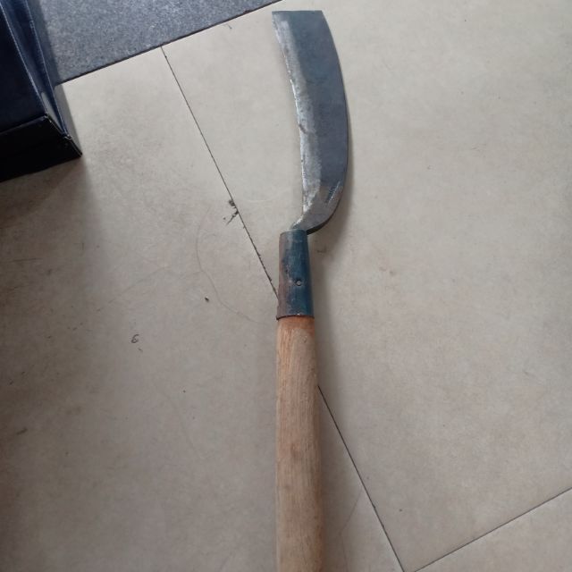 Rựa chặt cây, chặt xương, cán gỗ, lưỡi thép, dài 65cm