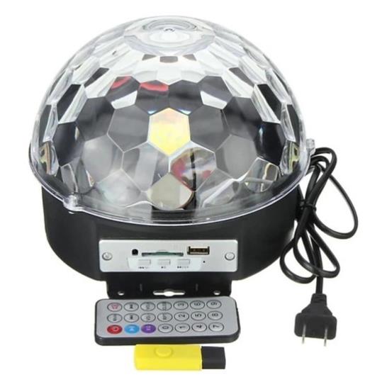 ⛔FREESHIP⛔ Đèn led xoay 7 màu cảm ứng nhạc (TẶNG USB)