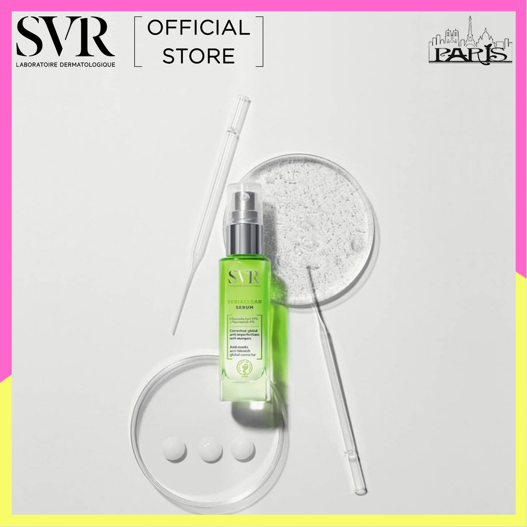 Tinh Chất Làm Giảm Mụn, Mờ Nám, Làm Mềm Mịn Da SVR Sebiaclear Serum 30ml