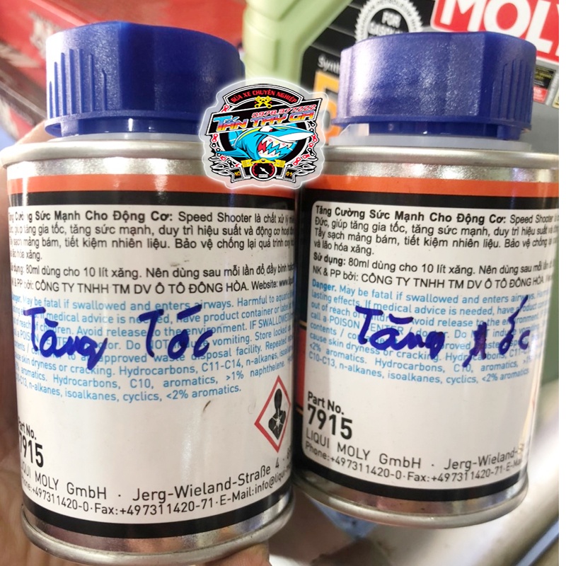 Phụ gia tăng tốc Liqui Moly speed Additive Shooter 80ml