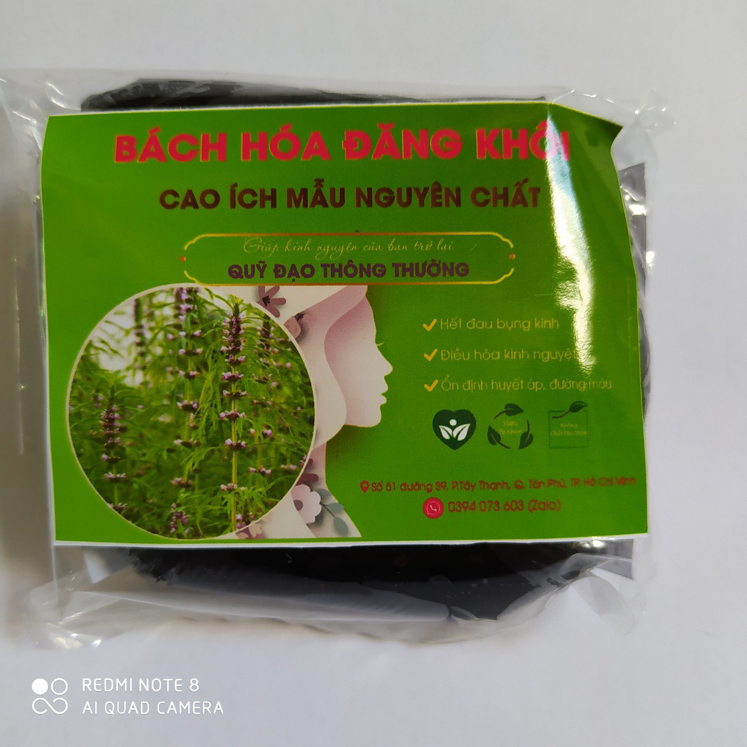 [HCM]Cao ích mẫu nguyên chất