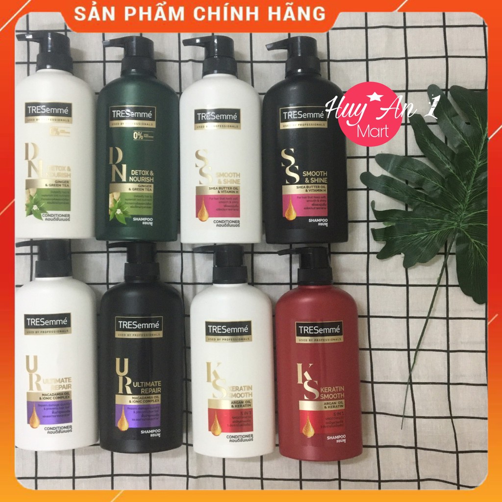 Combo gội xả Tresemme ngăn rụng tóc 400ml/chai