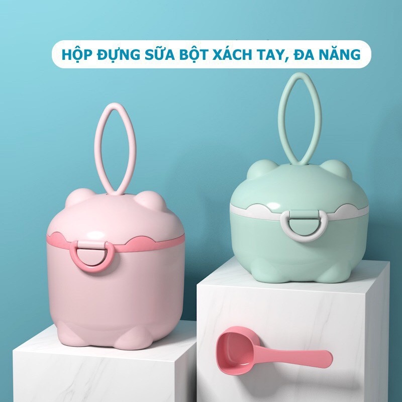 Hộp đựng sữa bột chống ẩm ankou - hộp đựng sữa bột setbetter