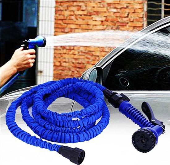 Bộ vòi xịt nước thông minh giãn nở Bộ vòi rửa xe tưới cây giãn nở Ống nước co giãn đa năng 15m