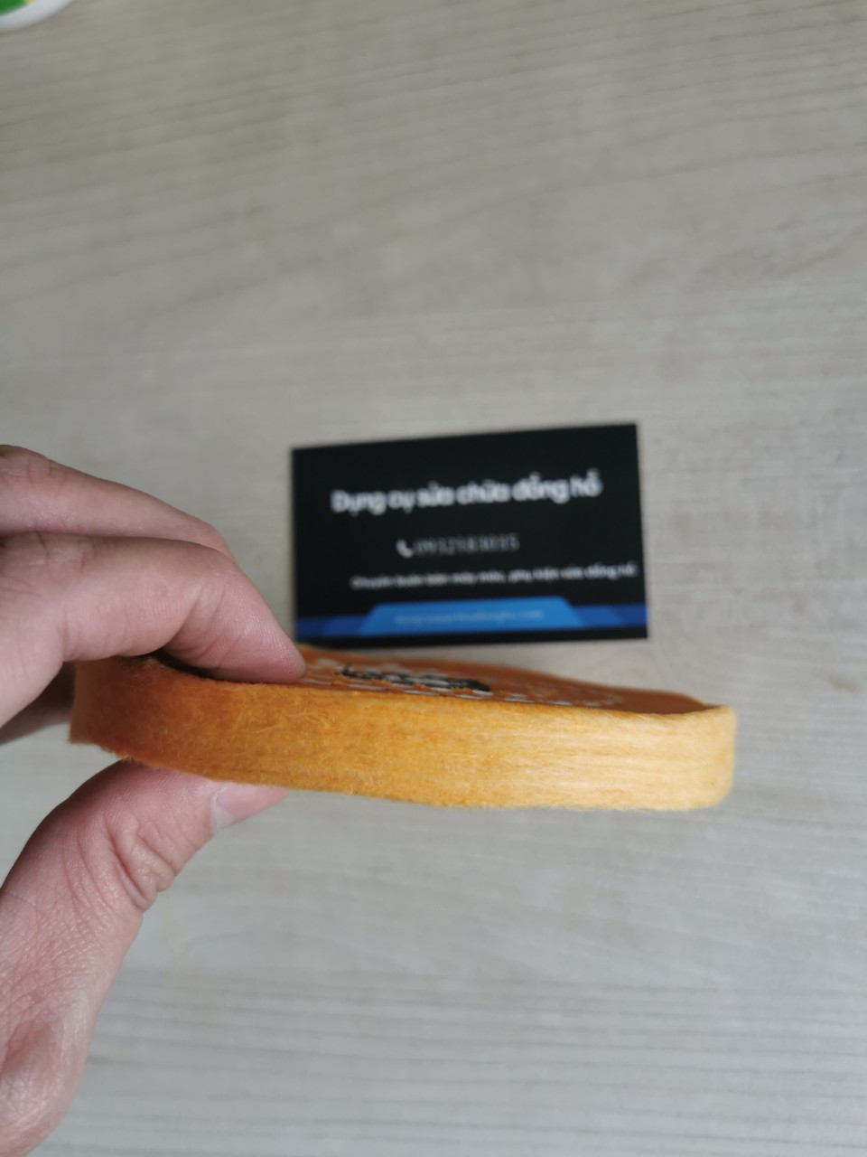 Bánh nỉ vải bố đánh bóng
