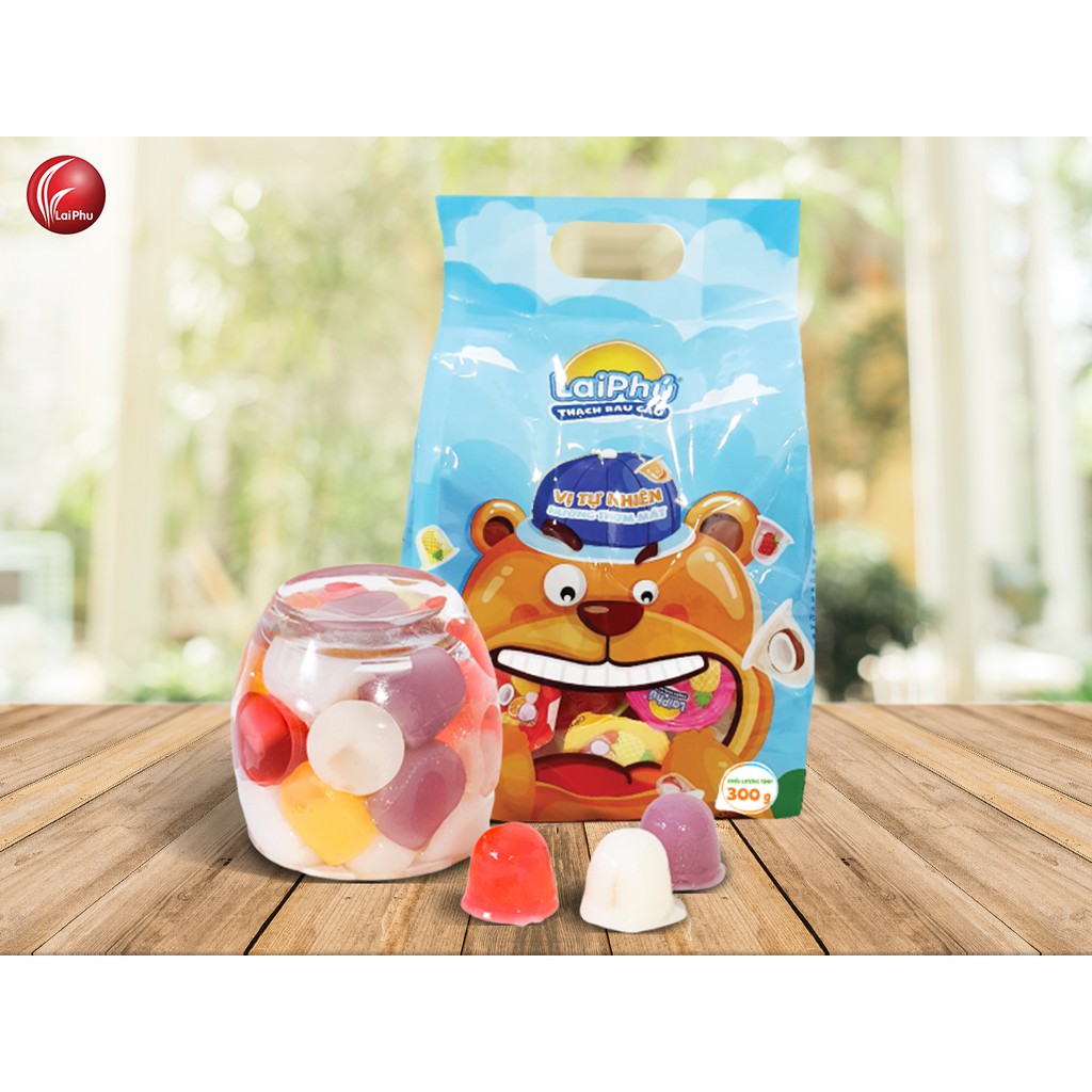 Thạch Rau Câu Lai Phú Gói 500G