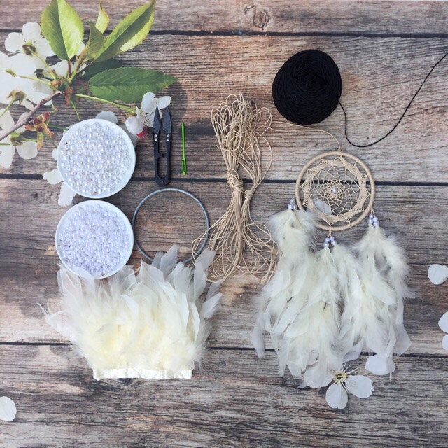 Bộ nguyên liệu làm dreamcatcher