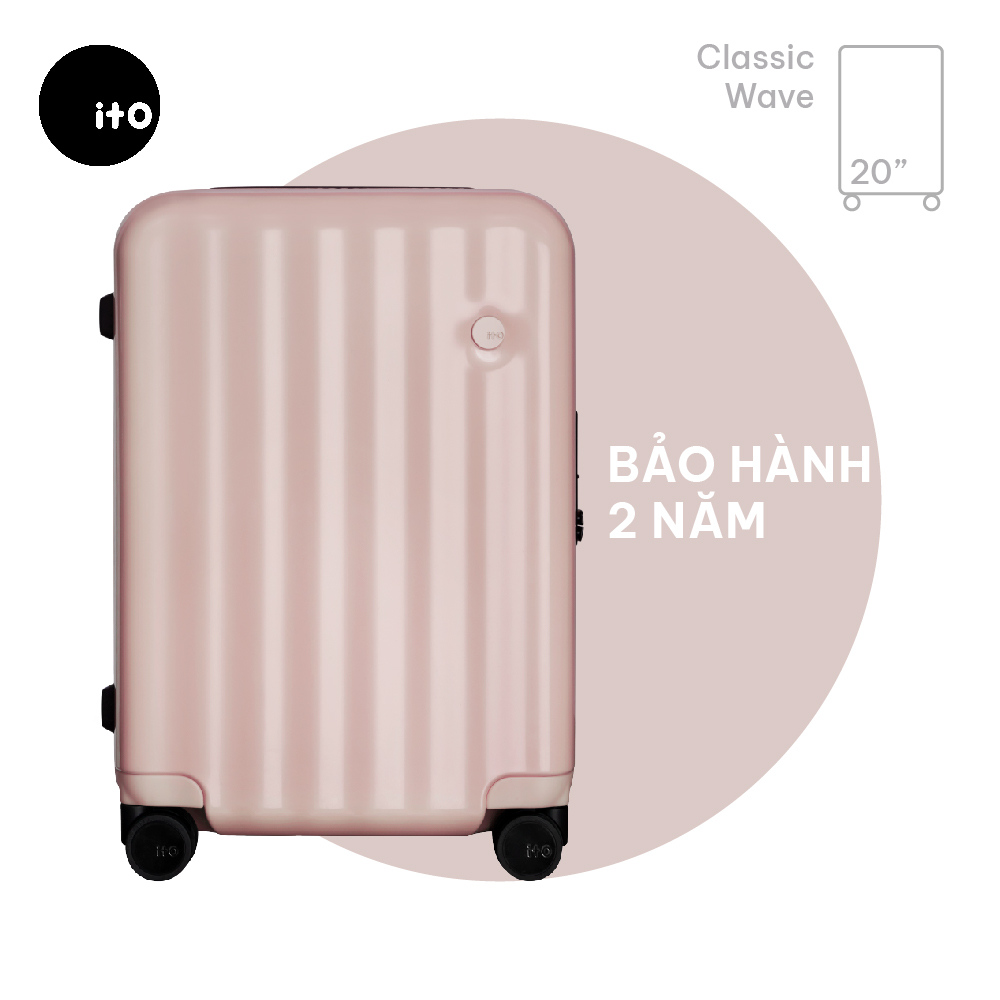 Vali X Ch Tay Ito Classic Wave Inch Cm Hard Shell V I Kh A Tsa Lazada Vn