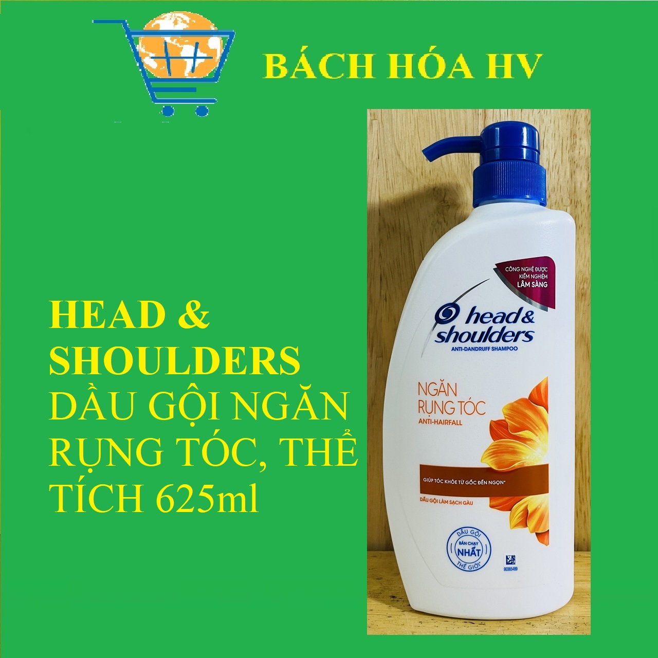 Dầu gội Head & Shoulders 625ml - BACH HOA HV