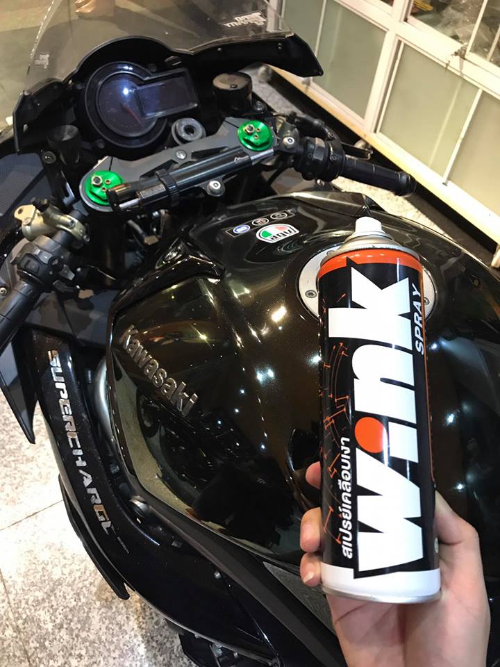 Chai xịt dưỡng bóng lube71 wink spray