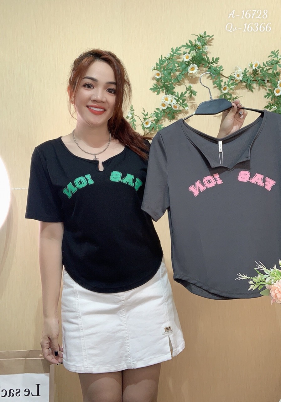 Áo kiểu croptop BIGSIZE Fashion 16728