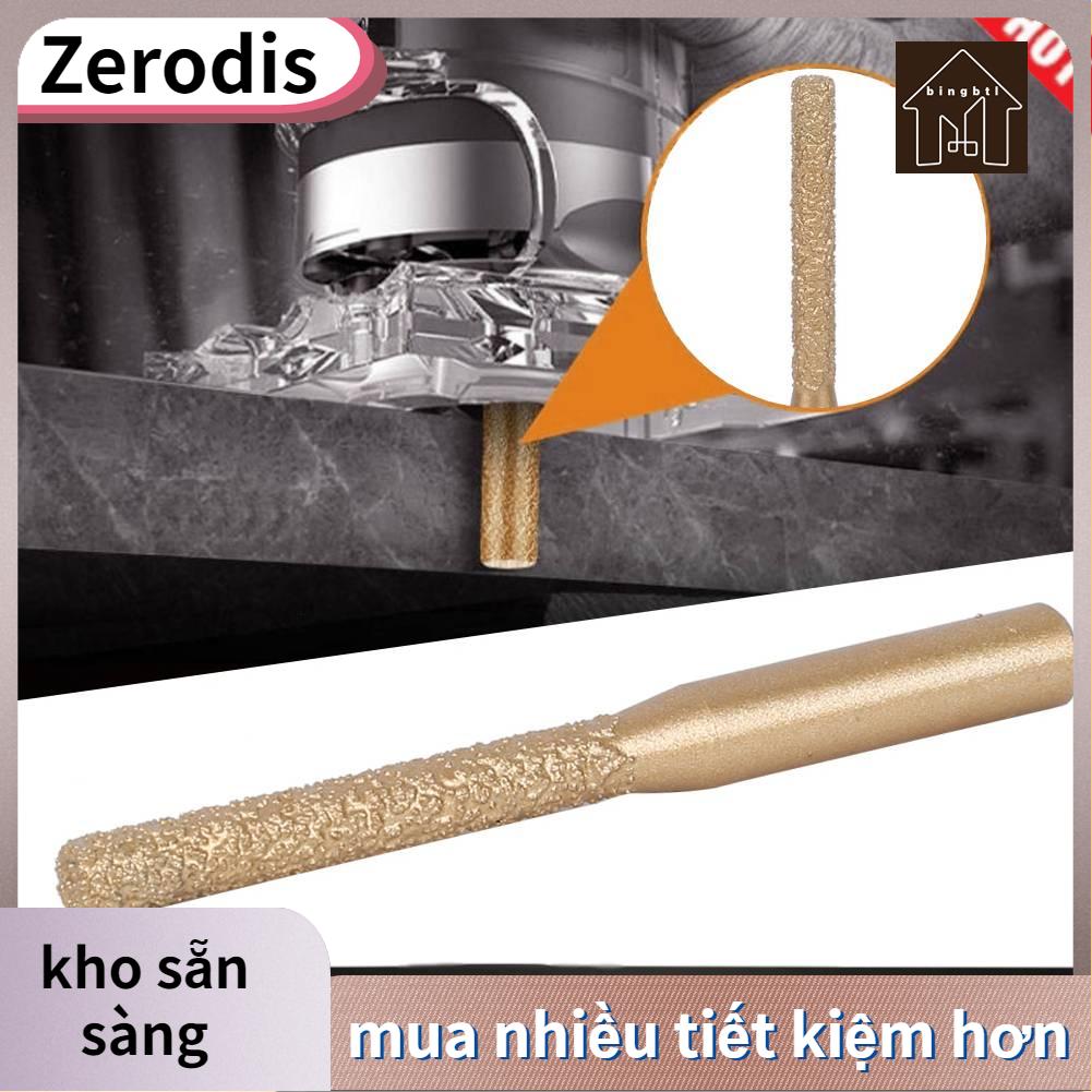 Diamond Router Bits Golden Brazed Straight Shank for Quartz Stone Marble Seam