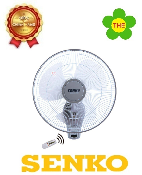 [HCM]Quạt treo tường có remote SENKO TR1428 (Kem nâu) (MÃ MỚI TR1683)
