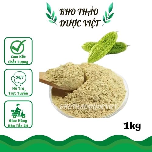 1kg bột mặt nạ mướp đắng khổ qua rừng handmade
