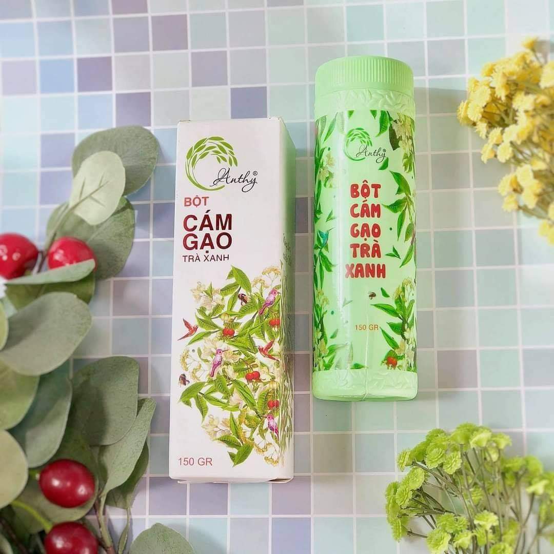 [HCM][Date 2026] Bột Cám Gạo Trà Xanh Anthy 150gram